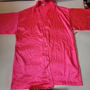 Victorias secret neon pink robe